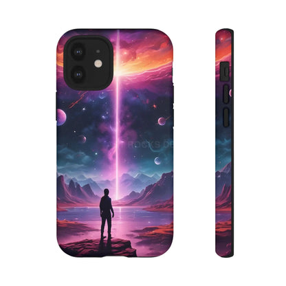 Cosmic Phone Case with Galactic Design Tough Cases for Space Lovers Unique Gift for Astronaut Fans Aesthetic Mobile