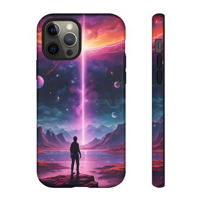 Cosmic Phone Case with Galactic Design Tough Cases for Space Lovers Unique Gift for Astronaut Fans Aesthetic Mobile