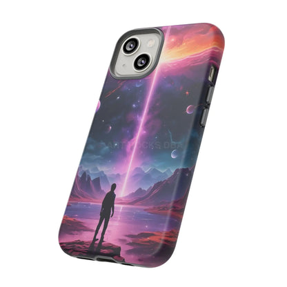 Cosmic Phone Case with Galactic Design Tough Cases for Space Lovers Unique Gift for Astronaut Fans Aesthetic Mobile