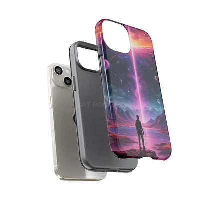 Cosmic Phone Case with Galactic Design Tough Cases for Space Lovers Unique Gift for Astronaut Fans Aesthetic Mobile