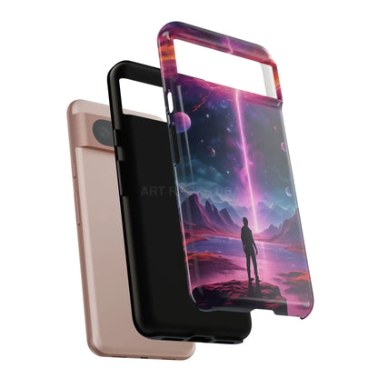 Cosmic Phone Case with Galactic Design Tough Cases for Space Lovers Unique Gift for Astronaut Fans Aesthetic Mobile