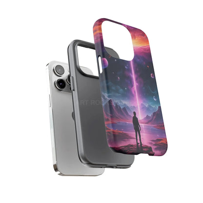 Cosmic Phone Case with Galactic Design Tough Cases for Space Lovers Unique Gift for Astronaut Fans Aesthetic Mobile