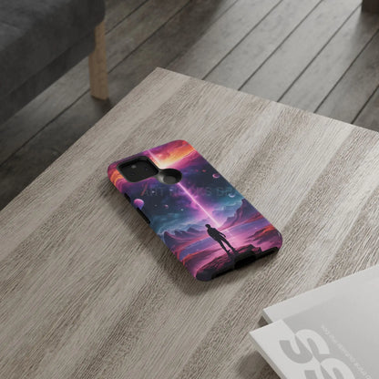 Cosmic Phone Case with Galactic Design Tough Cases for Space Lovers Unique Gift for Astronaut Fans Aesthetic Mobile