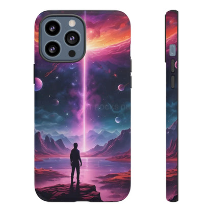 Cosmic Phone Case with Galactic Design Tough Cases for Space Lovers Unique Gift for Astronaut Fans Aesthetic Mobile