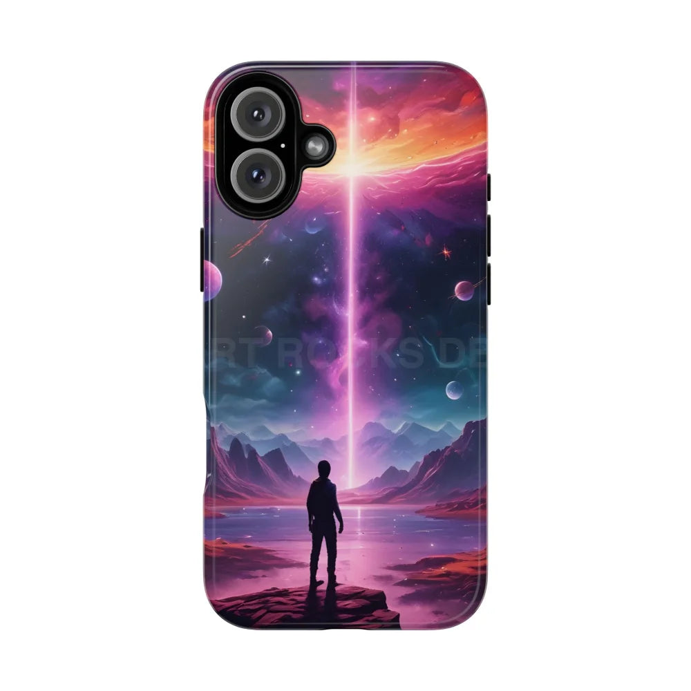 Cosmic Phone Case with Galactic Design Tough Cases for Space Lovers Unique Gift for Astronaut Fans Aesthetic Mobile
