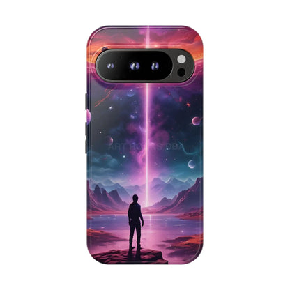 Cosmic Phone Case with Galactic Design Tough Cases for Space Lovers Unique Gift for Astronaut Fans Aesthetic Mobile