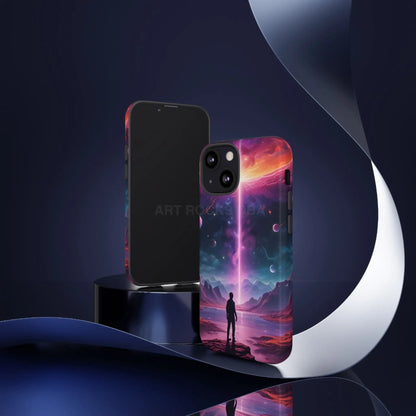 Cosmic Phone Case with Galactic Design Tough Cases for Space Lovers Unique Gift for Astronaut Fans Aesthetic Mobile