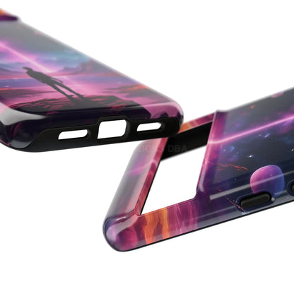 Cosmic Phone Case with Galactic Design Tough Cases for Space Lovers Unique Gift for Astronaut Fans Aesthetic Mobile