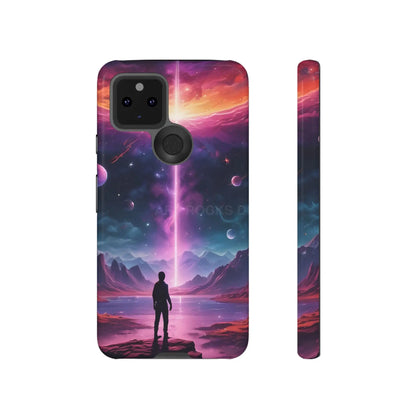 Cosmic Phone Case with Galactic Design Tough Cases for Space Lovers Unique Gift for Astronaut Fans Aesthetic Mobile