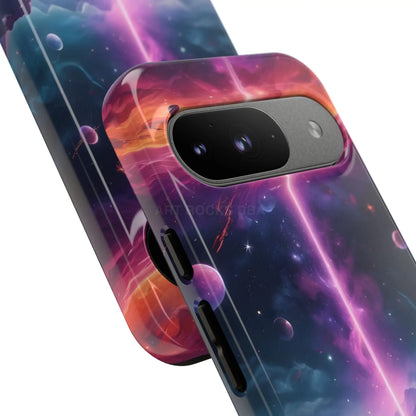 Cosmic Phone Case with Galactic Design Tough Cases for Space Lovers Unique Gift for Astronaut Fans Aesthetic Mobile