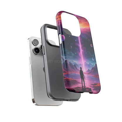 Cosmic Phone Case with Galactic Design Tough Cases for Space Lovers Unique Gift for Astronaut Fans Aesthetic Mobile