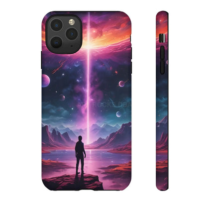 Cosmic Phone Case with Galactic Design Tough Cases for Space Lovers Unique Gift for Astronaut Fans Aesthetic Mobile