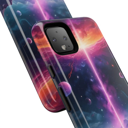 Cosmic Phone Case with Galactic Design Tough Cases for Space Lovers Unique Gift for Astronaut Fans Aesthetic Mobile