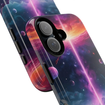 Cosmic Phone Case with Galactic Design Tough Cases for Space Lovers Unique Gift for Astronaut Fans Aesthetic Mobile