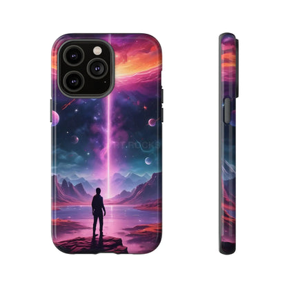 Cosmic Phone Case with Galactic Design Tough Cases for Space Lovers Unique Gift for Astronaut Fans Aesthetic Mobile