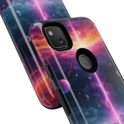 Cosmic Phone Case with Galactic Design Tough Cases for Space Lovers Unique Gift for Astronaut Fans Aesthetic Mobile
