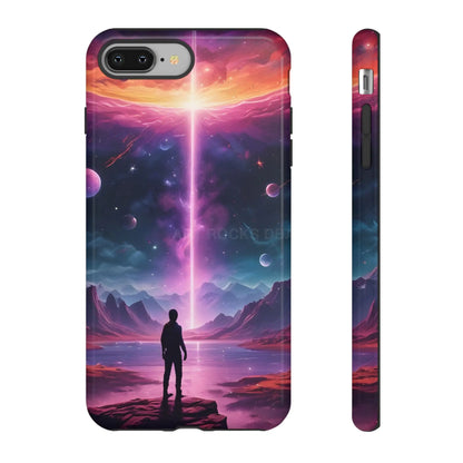 Cosmic Phone Case with Galactic Design Tough Cases for Space Lovers Unique Gift for Astronaut Fans Aesthetic Mobile