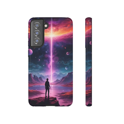 Cosmic Phone Case with Galactic Design Tough Cases for Space Lovers Unique Gift for Astronaut Fans Aesthetic Mobile