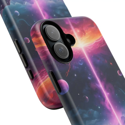 Cosmic Phone Case with Galactic Design Tough Cases for Space Lovers Unique Gift for Astronaut Fans Aesthetic Mobile