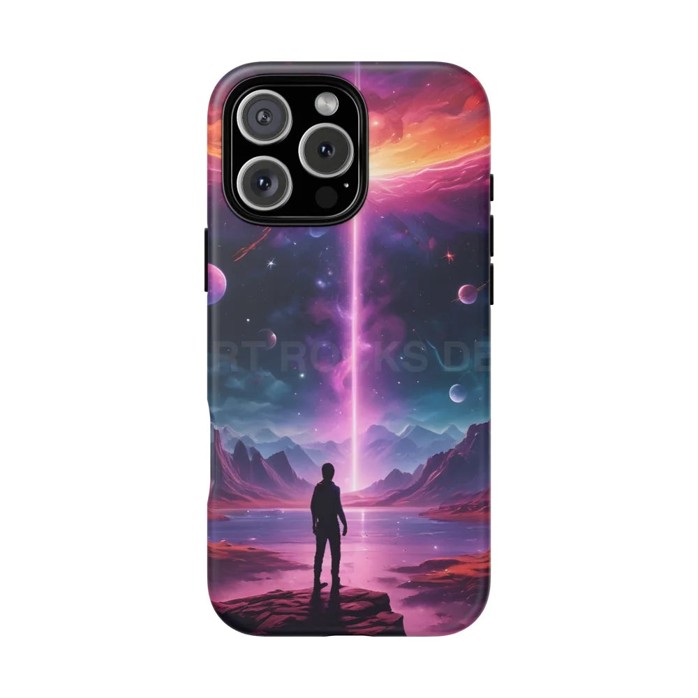Cosmic Phone Case with Galactic Design Tough Cases for Space Lovers Unique Gift for Astronaut Fans Aesthetic Mobile