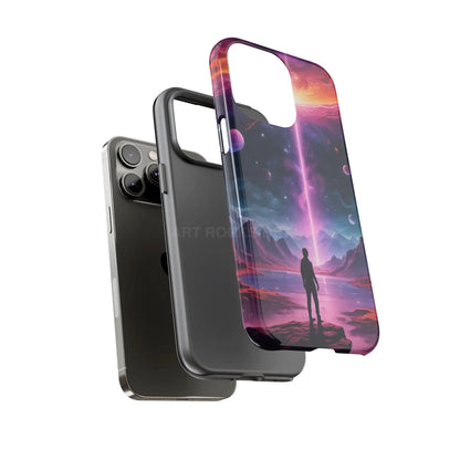 Cosmic Phone Case with Galactic Design Tough Cases for Space Lovers Unique Gift for Astronaut Fans Aesthetic Mobile
