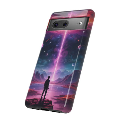 Cosmic Phone Case with Galactic Design Tough Cases for Space Lovers Unique Gift for Astronaut Fans Aesthetic Mobile