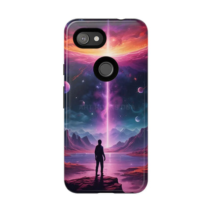 Cosmic Phone Case with Galactic Design Tough Cases for Space Lovers Unique Gift for Astronaut Fans Aesthetic Mobile