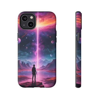 Cosmic Phone Case with Galactic Design Tough Cases for Space Lovers Unique Gift for Astronaut Fans Aesthetic Mobile