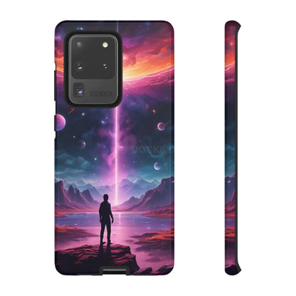 Cosmic Phone Case with Galactic Design Tough Cases for Space Lovers Unique Gift for Astronaut Fans Aesthetic Mobile