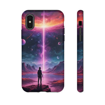 Cosmic Phone Case with Galactic Design Tough Cases for Space Lovers Unique Gift for Astronaut Fans Aesthetic Mobile