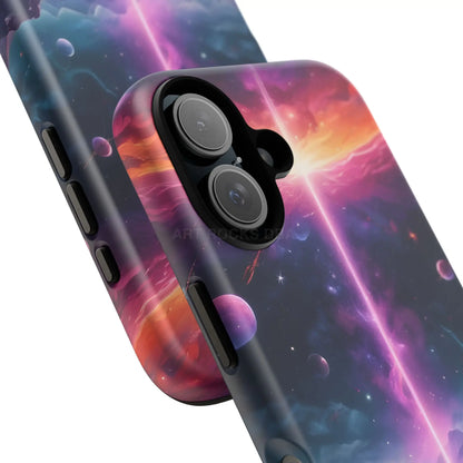 Cosmic Phone Case with Galactic Design Tough Cases for Space Lovers Unique Gift for Astronaut Fans Aesthetic Mobile