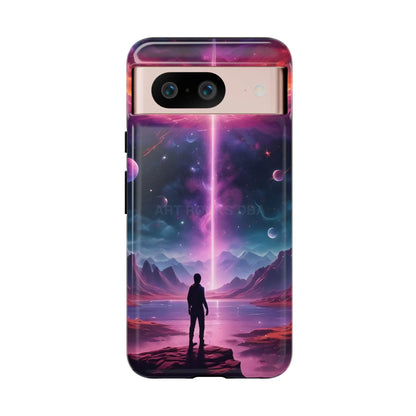 Cosmic Phone Case with Galactic Design Tough Cases for Space Lovers Unique Gift for Astronaut Fans Aesthetic Mobile
