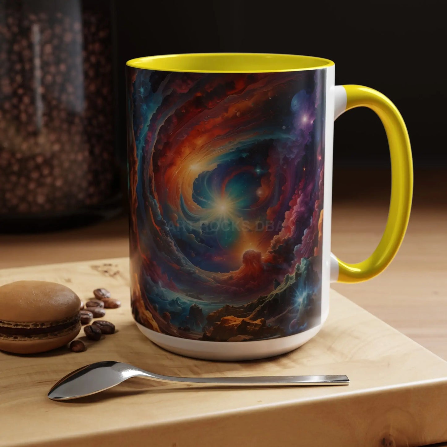 Cosmic Swirl Coffee Mug – Nebula Art 11/15oz Accent Mug - Mug