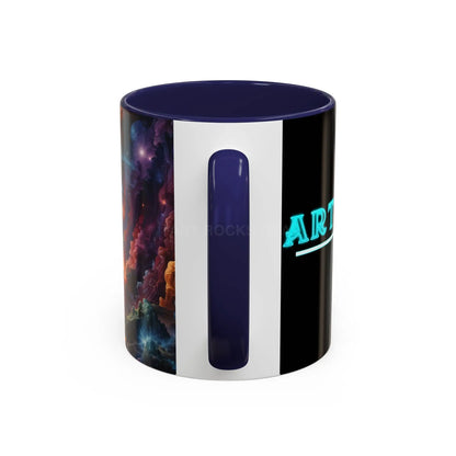 Cosmic Swirl Coffee Mug – Nebula Art 11/15oz Accent Mug - Mug