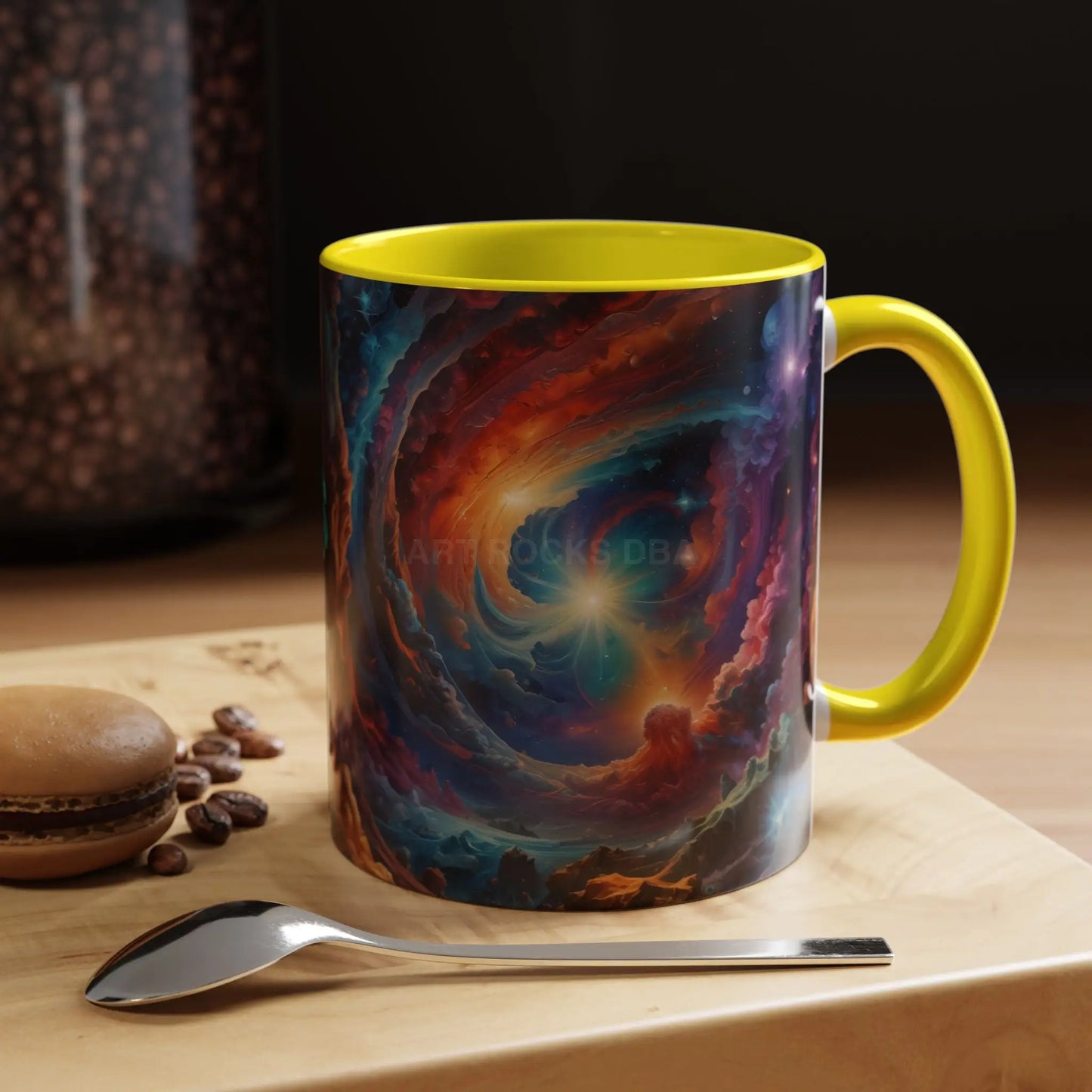 Cosmic Swirl Coffee Mug – Nebula Art 11/15oz Accent Mug - Mug