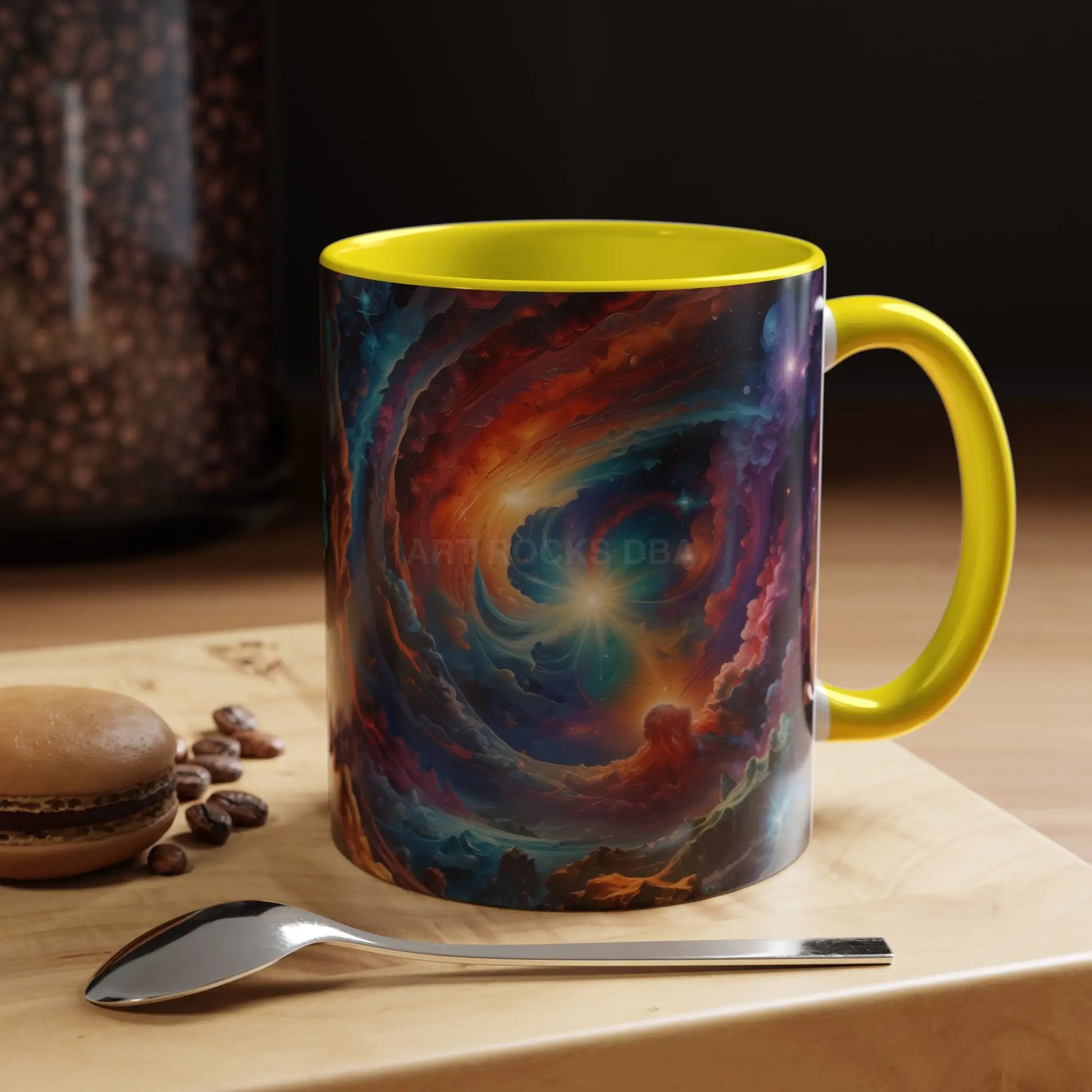 Cosmic Swirl Coffee Mug – Nebula Art 11/15oz Accent Mug - Mug