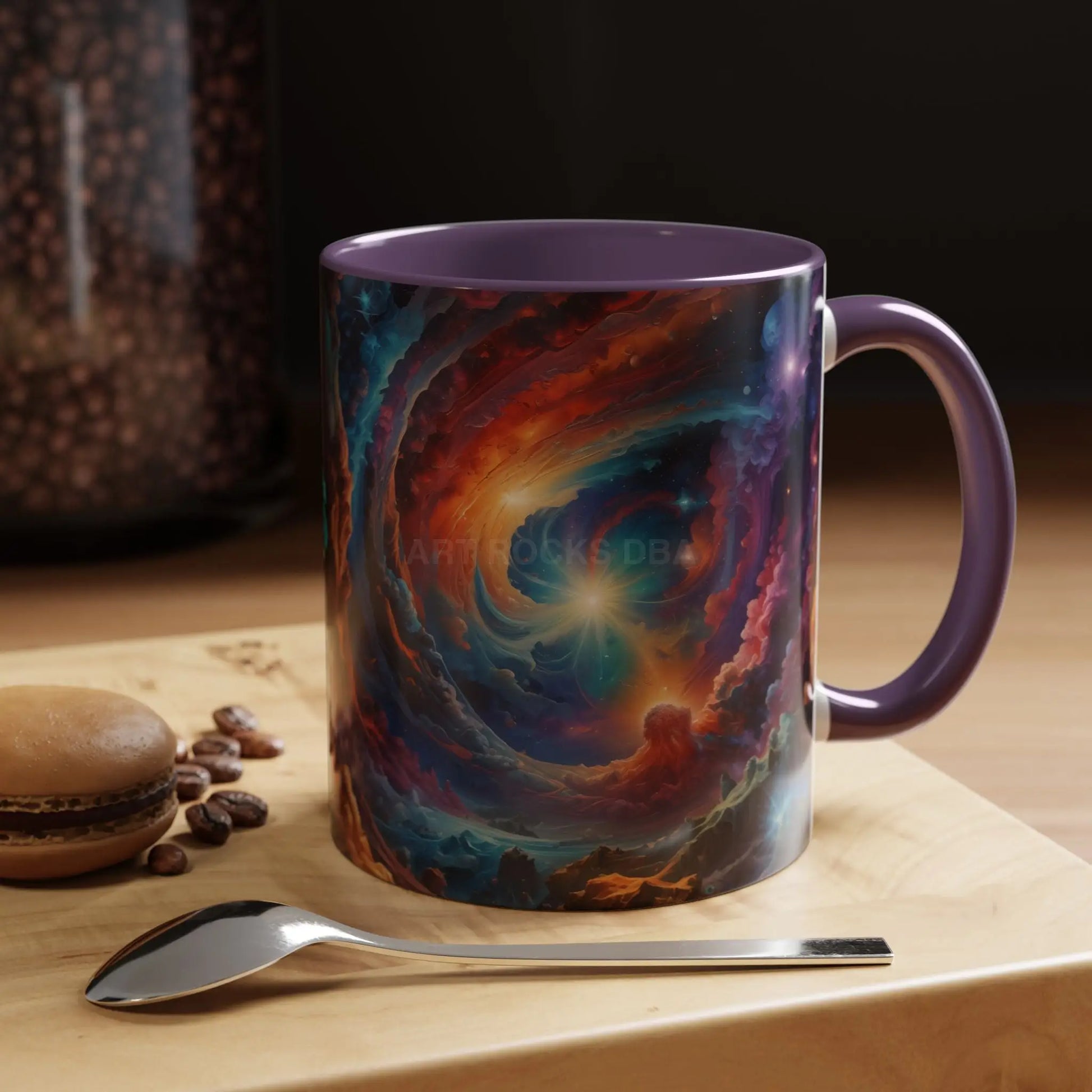 Cosmic Swirl Coffee Mug – Nebula Art 11/15oz Accent Mug - Mug