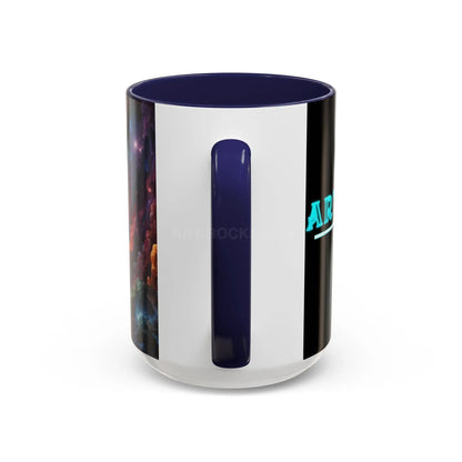 Cosmic Swirl Coffee Mug – Nebula Art 11/15oz Accent Mug - Mug