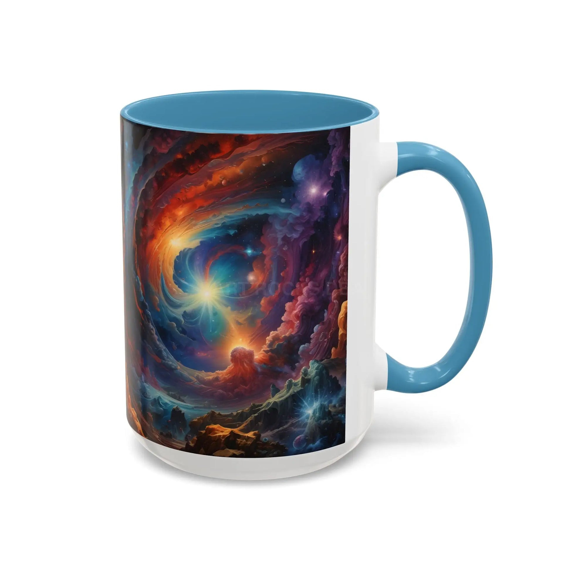 Cosmic Swirl Coffee Mug – Nebula Art 11/15oz Accent Mug - Mug