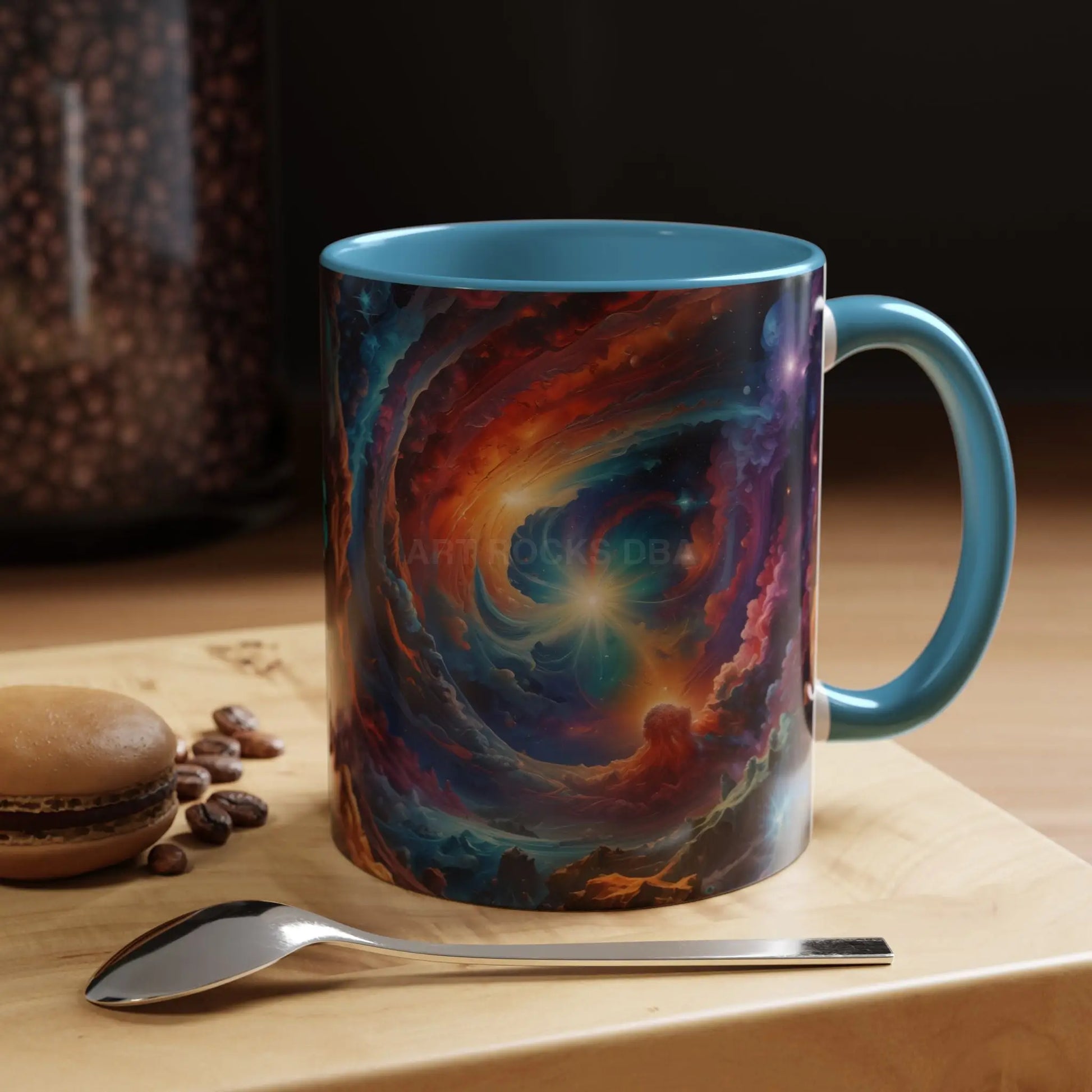 Cosmic Swirl Coffee Mug – Nebula Art 11/15oz Accent Mug - Mug