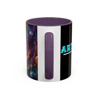 Cosmic Swirl Coffee Mug – Nebula Art 11/15oz Accent Mug - Mug