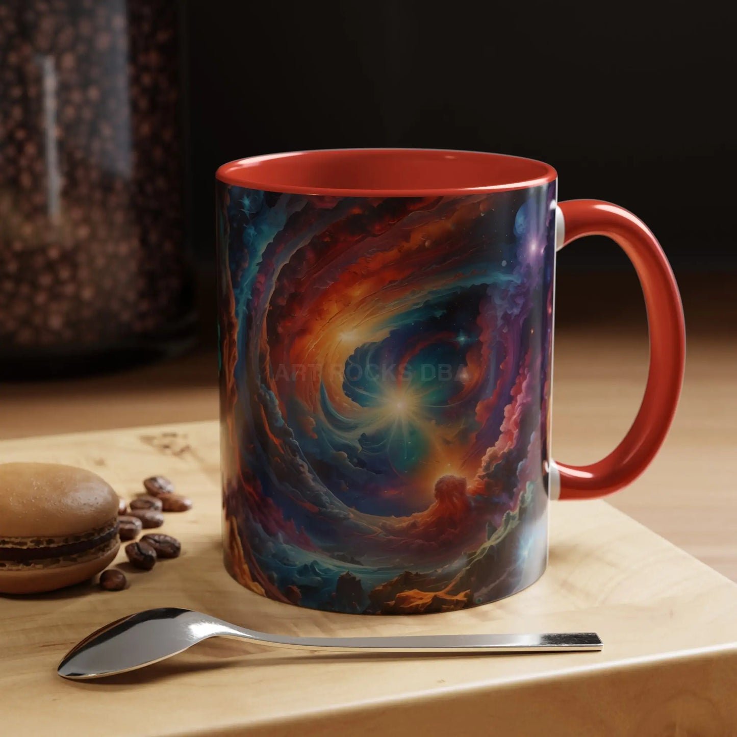 Cosmic Swirl Coffee Mug – Nebula Art 11/15oz Accent Mug - Mug