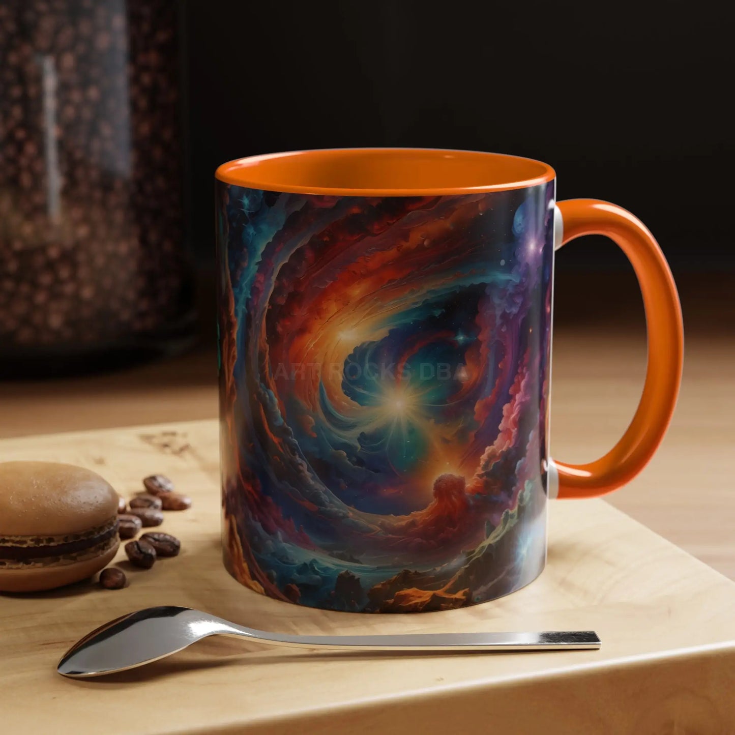 Cosmic Swirl Coffee Mug – Nebula Art 11/15oz Accent Mug - Mug