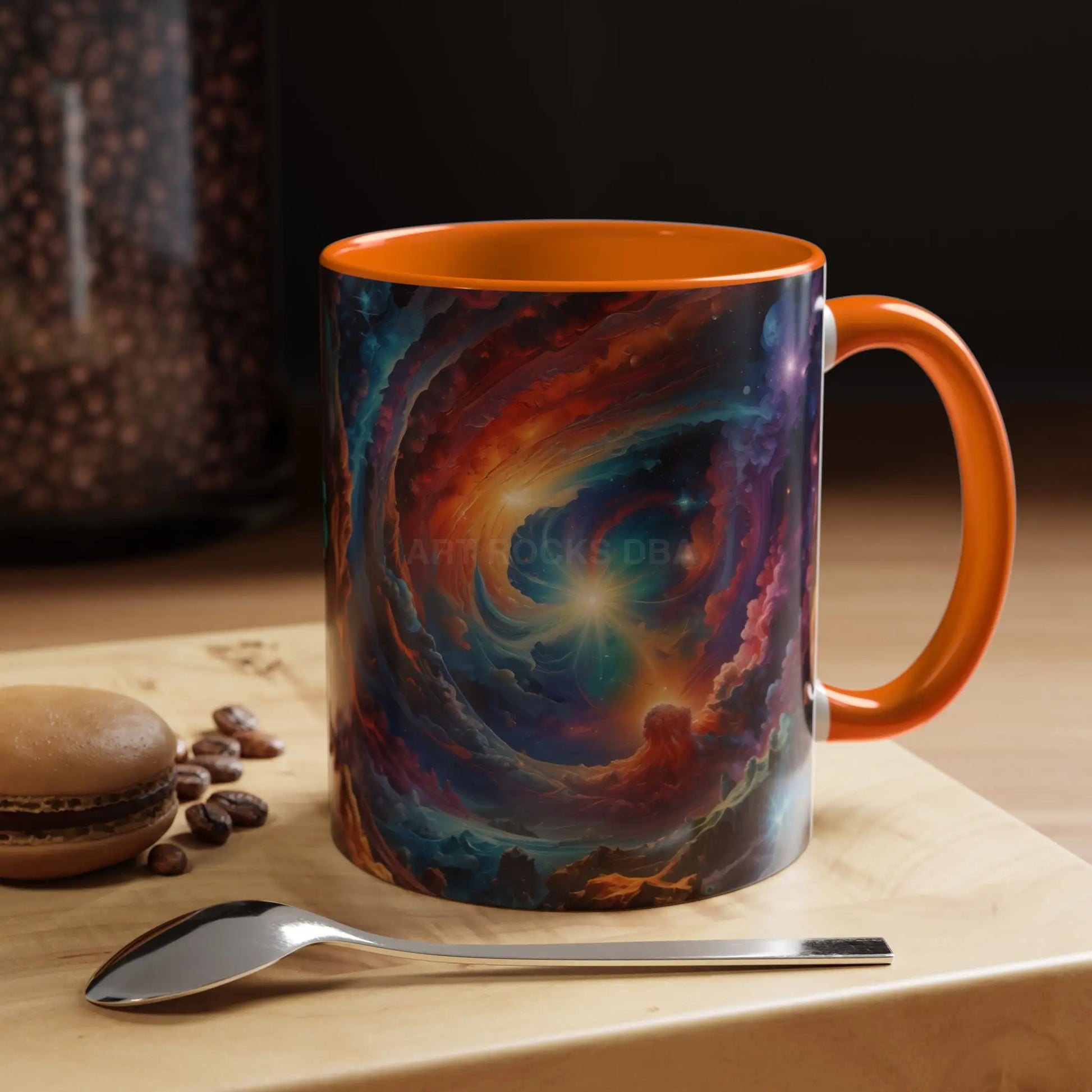 Cosmic Swirl Coffee Mug – Nebula Art 11/15oz Accent Mug - Mug