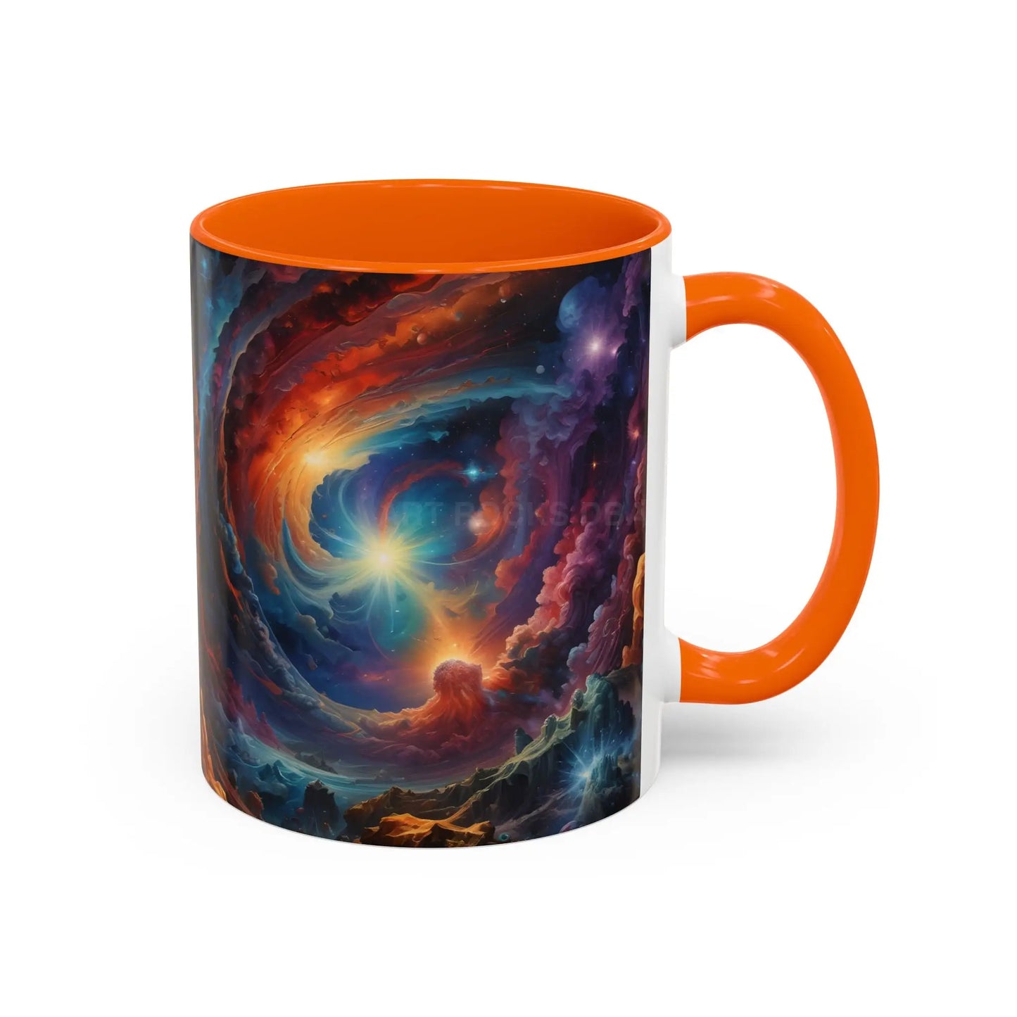 Cosmic Swirl Coffee Mug – Nebula Art 11/15oz Accent Mug - Mug