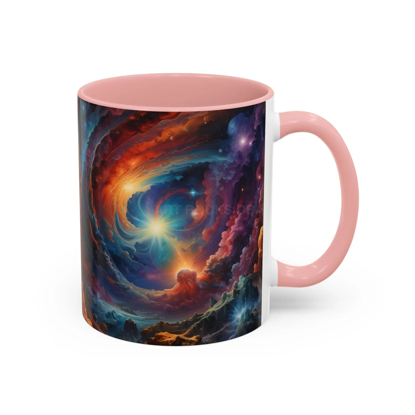 Cosmic Swirl Coffee Mug – Nebula Art 11/15oz Accent Mug - Mug