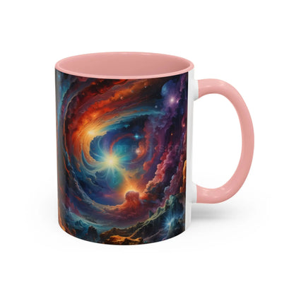 Cosmic Swirl Coffee Mug – Nebula Art 11/15oz Accent Mug - Mug