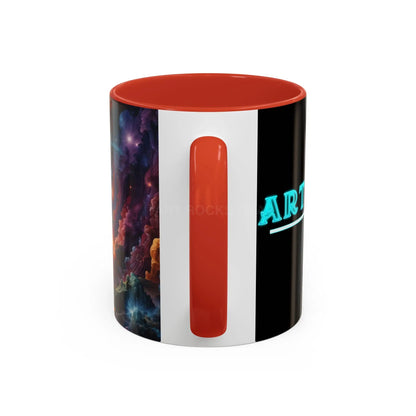 Cosmic Swirl Coffee Mug – Nebula Art 11/15oz Accent Mug - Mug