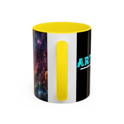 Cosmic Swirl Coffee Mug – Nebula Art 11/15oz Accent Mug - Mug