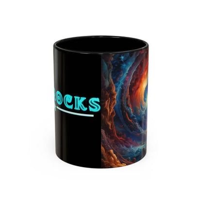 Cosmic Swirl Coffee Mug – Nebula Art 11/15oz Accent Mug - Mug